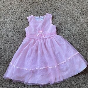 Girls pink dress